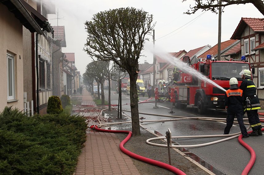 Brand in Niedersachswerfen