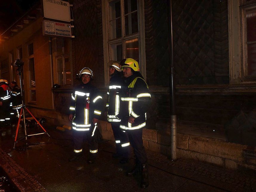 Brand in der Altstadt