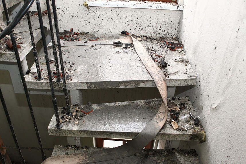 Brandschaden im Haus