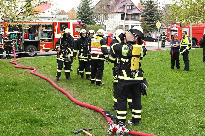 Kellerbrand im Zuckerweg