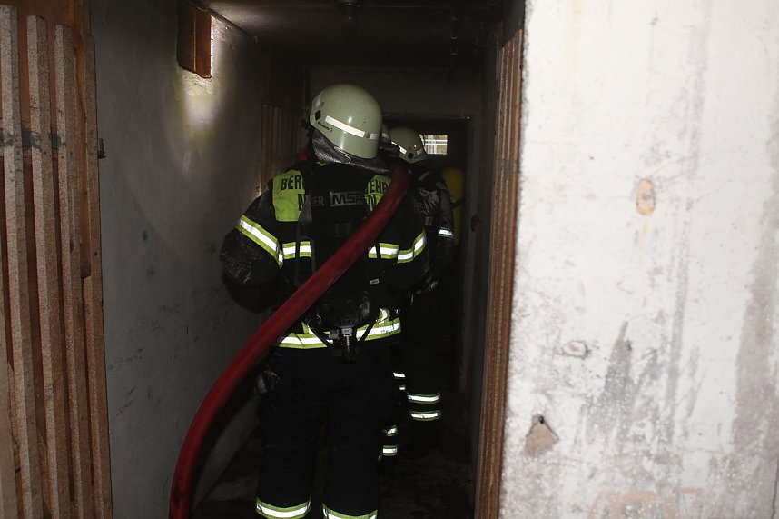 Kellerbrand im Zuckerweg