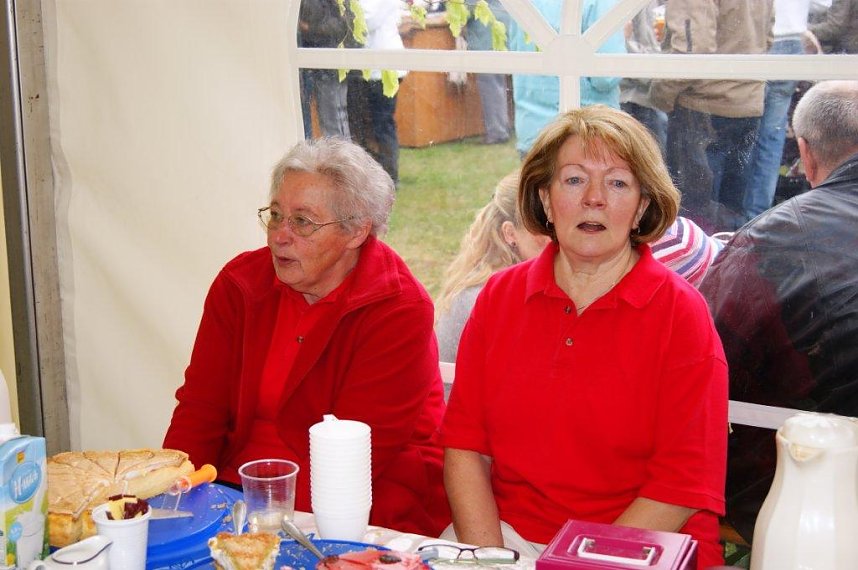 Maibaum in Obergebra gesetzt
