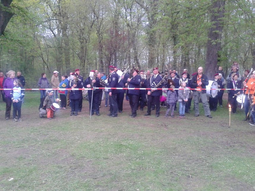 Walpurgisfeuer in Hoym