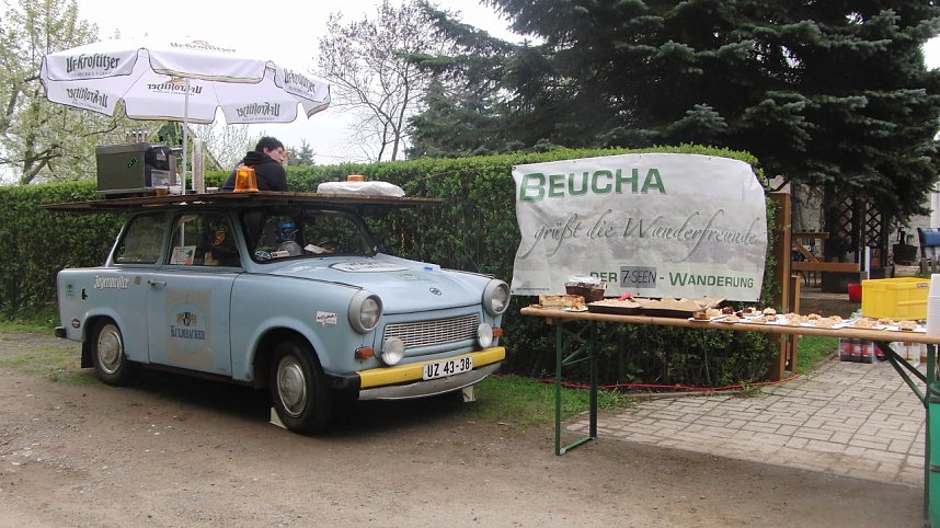 104 Kilometer gewandert