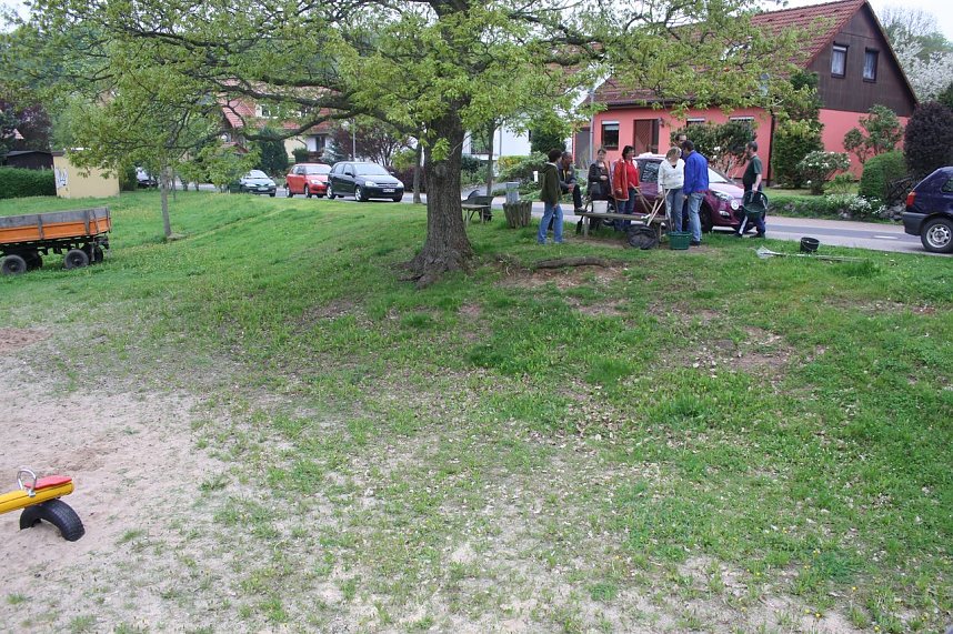 Arbeitseinsatz am Moosberg