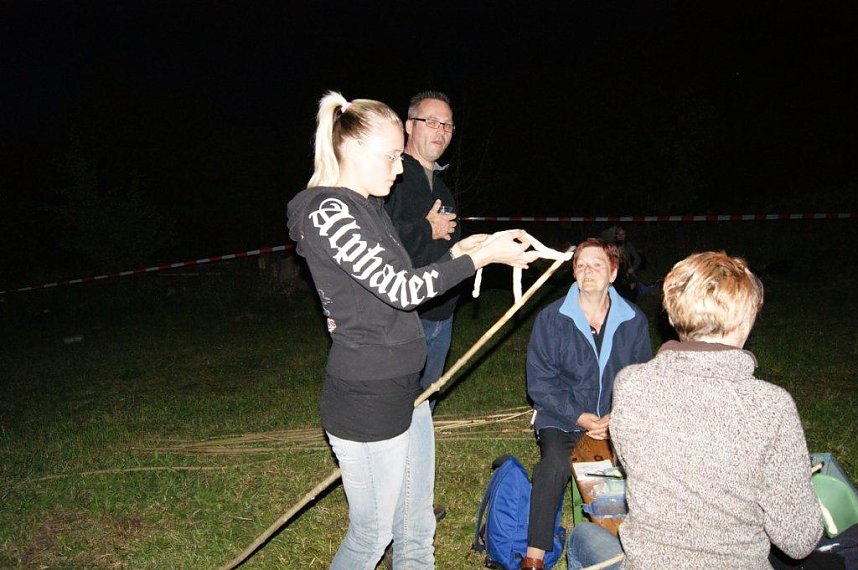 Pfingstfeuer in Obergebra - die Zweite