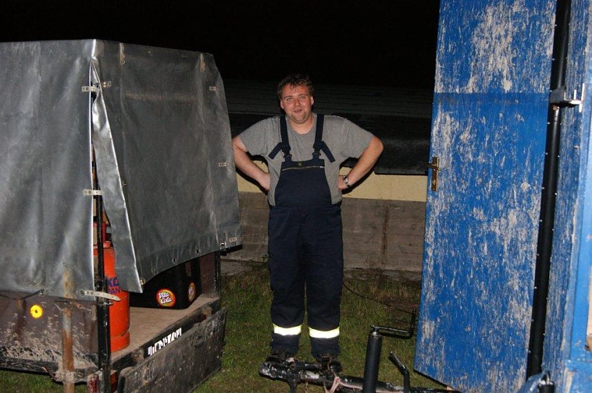 Pfingstfeuer in Obergebra - die Zweite