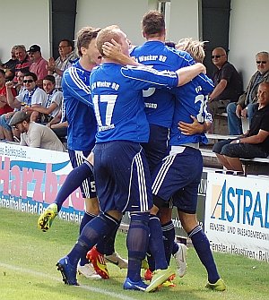 Impressionen vom Hinspiel in Nordhausen