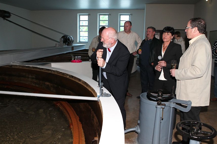 Verabschiedung von Gesch&auml;ftsf&uuml;hrer Uli Schardt in der historischen Filterhalle