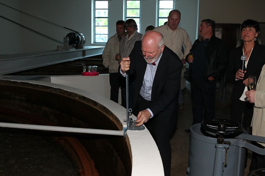 Verabschiedung von Gesch&auml;ftsf&uuml;hrer Uli Schardt in der historischen Filterhalle