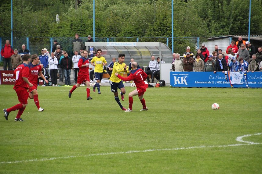 Halbzeitpause und zweite H&auml;lfte