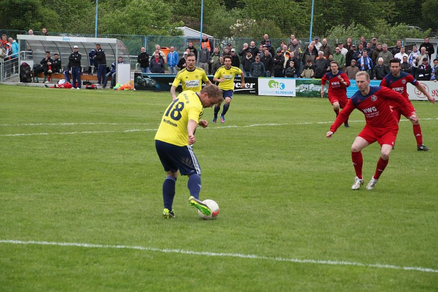 Halbzeitpause und zweite H&auml;lfte