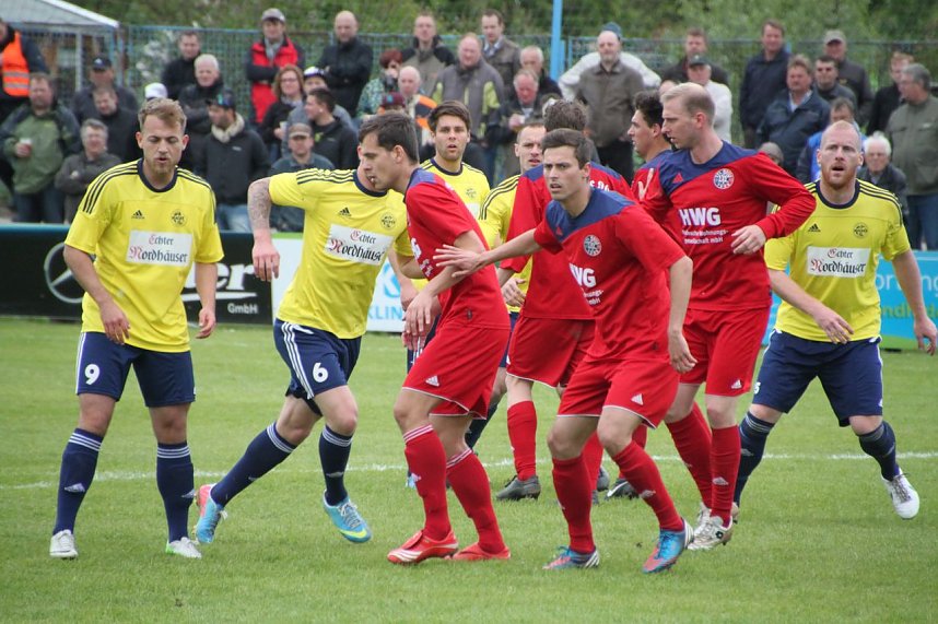 Halbzeitpause und zweite H&auml;lfte