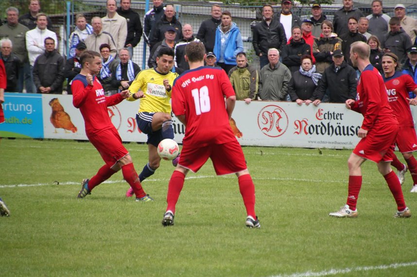 Halbzeitpause und zweite H&auml;lfte