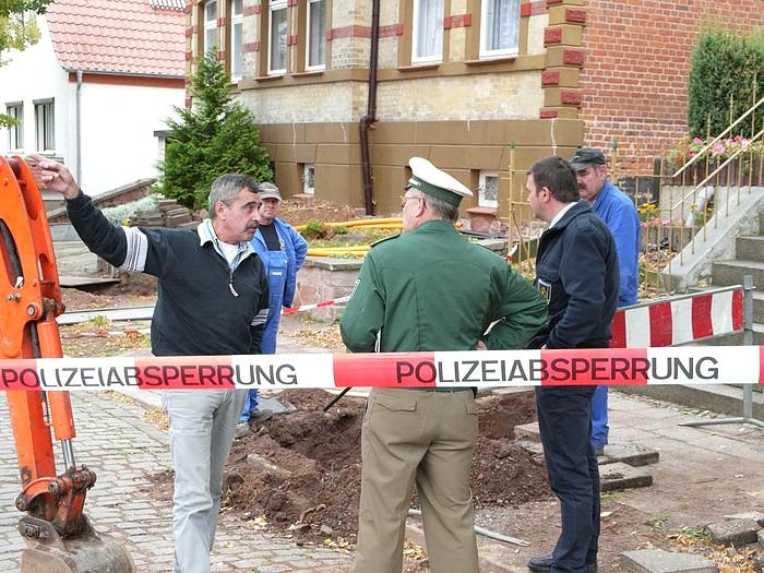 Bombe in Nordhausen gefunden