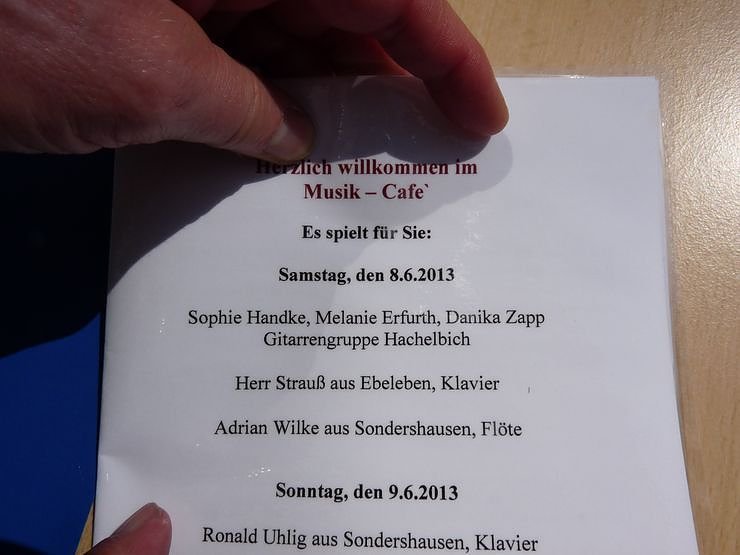 Th&uuml;ringentag am Samstag