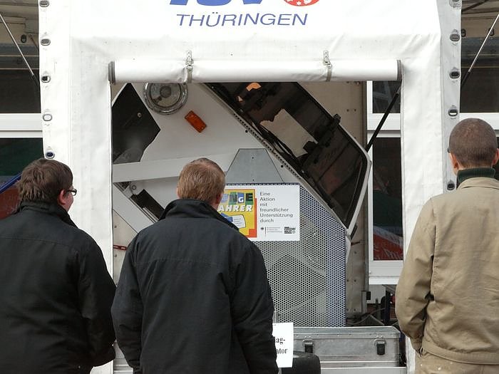 Aktion junge Fahrer in Nordhausen