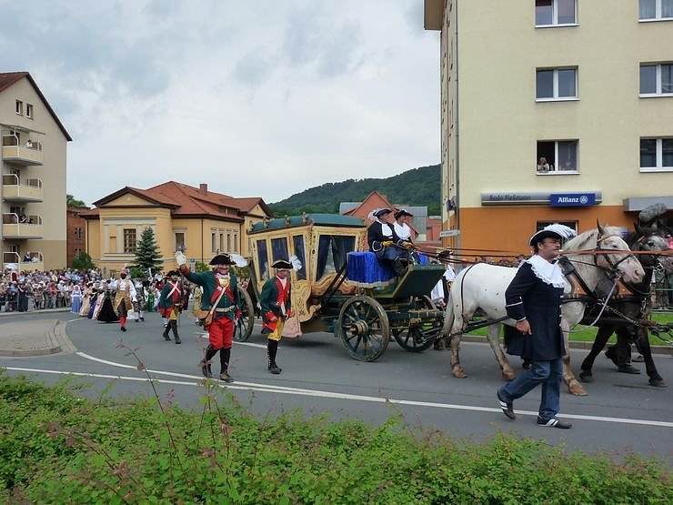 Gro&szlig;er Festumzug zum Th&uuml;ringentag