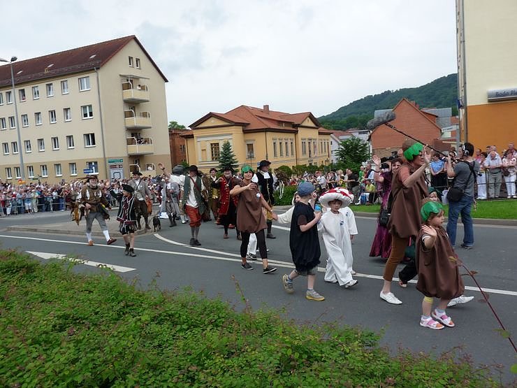 Gro&szlig;er Festumzug zum Th&uuml;ringentag