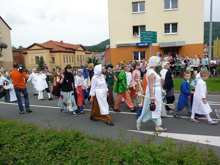 Gro&szlig;er Festumzug zum Th&uuml;ringentag