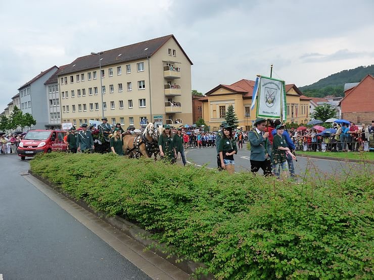 Gro&szlig;er Festumzug zum Th&uuml;ringentag