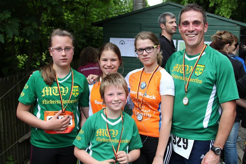 Momente des diesj&auml;hrigen Vogelberglaufs