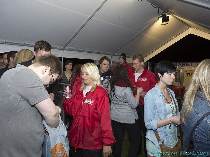 Party an der Schachtstra&szlig;e