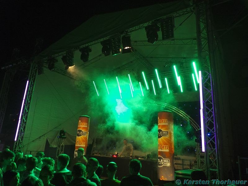 Party an der Schachtstra&szlig;e