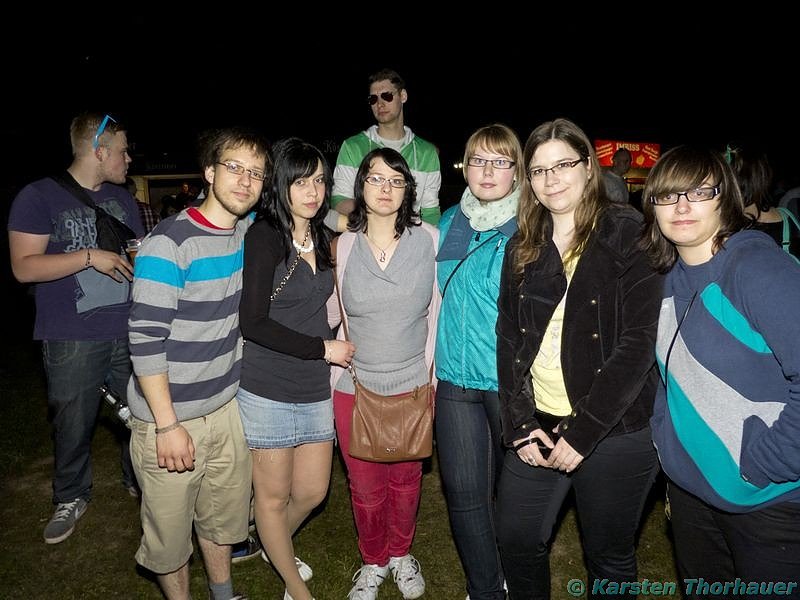 Party an der Schachtstra&szlig;e