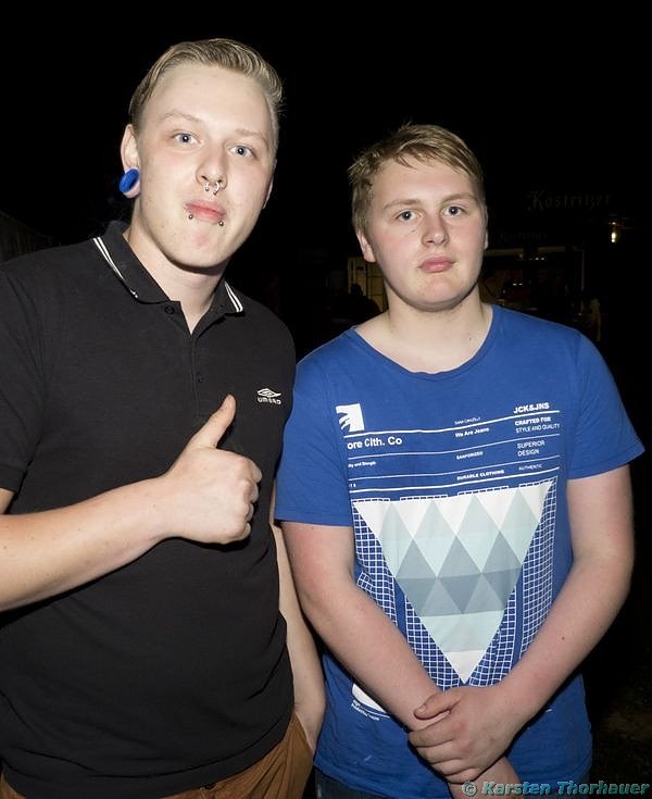 Party an der Schachtstra&szlig;e