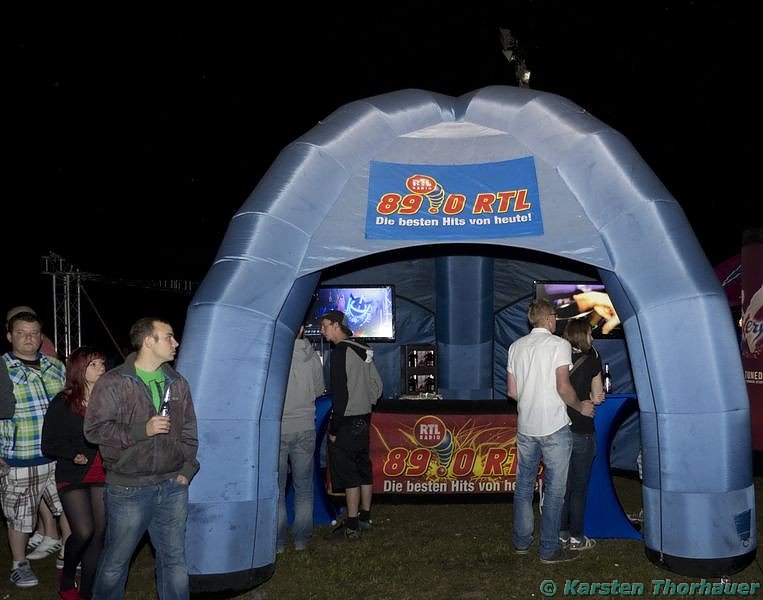 Party an der Schachtstra&szlig;e