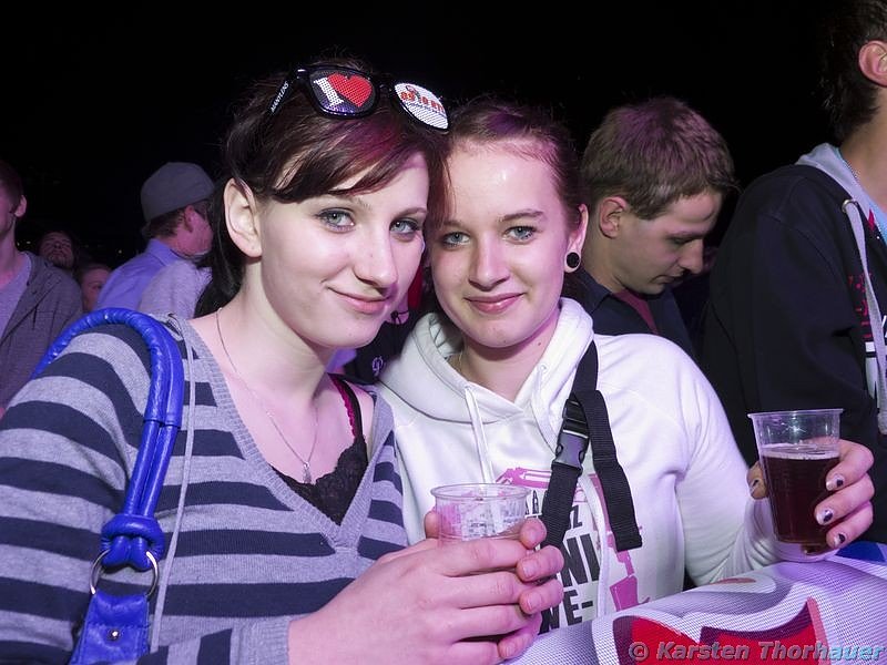 Party an der Schachtstra&szlig;e