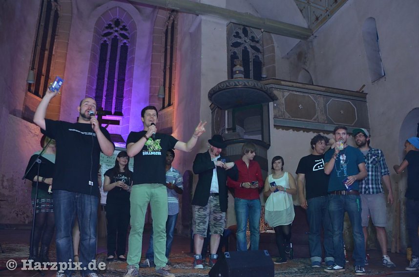 Poetry Slam in der Jugendkirche(Herzschlag)