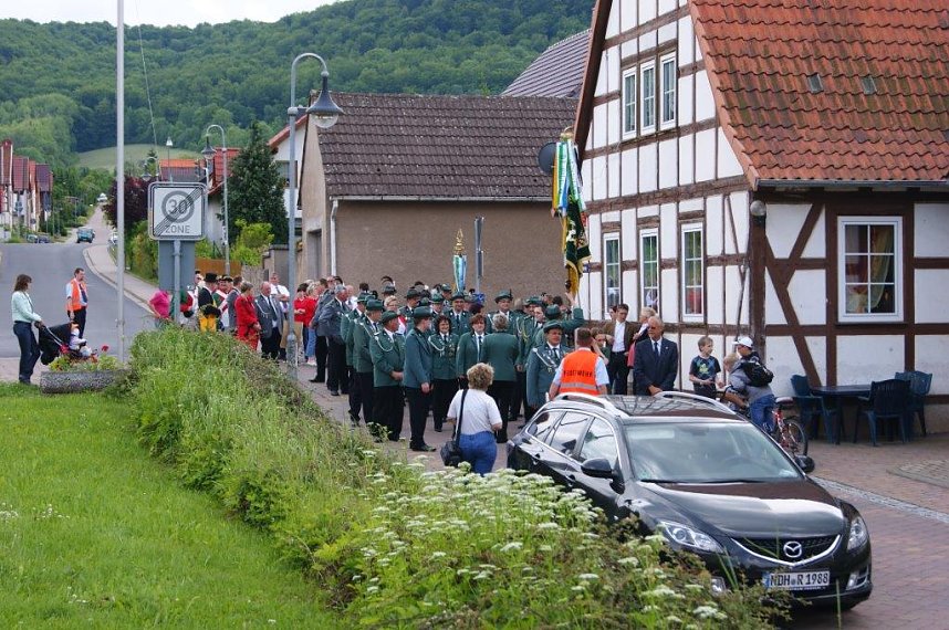 Sch&uuml;tzenfest in Obergebra