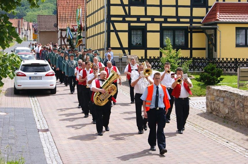 Sch&uuml;tzenfest in Obergebra