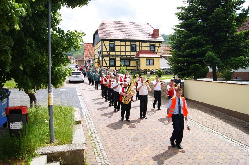 Sch&uuml;tzenfest in Obergebra