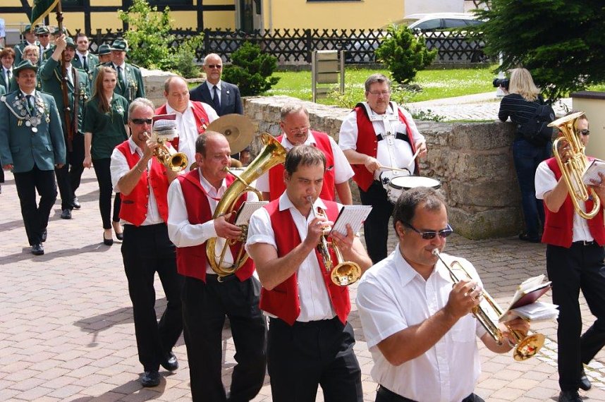 Sch&uuml;tzenfest in Obergebra