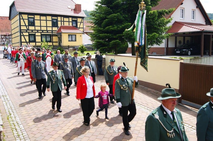 Sch&uuml;tzenfest in Obergebra