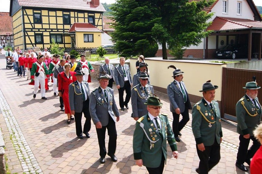 Sch&uuml;tzenfest in Obergebra