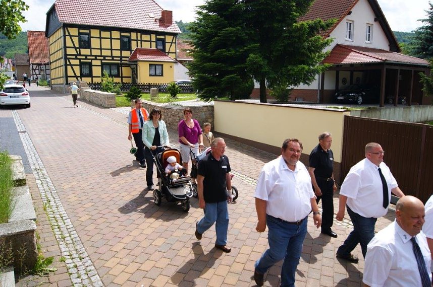 Sch&uuml;tzenfest in Obergebra