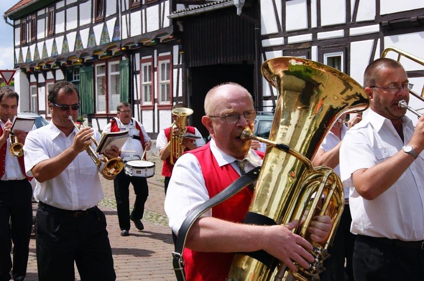 Sch&uuml;tzenfest in Obergebra