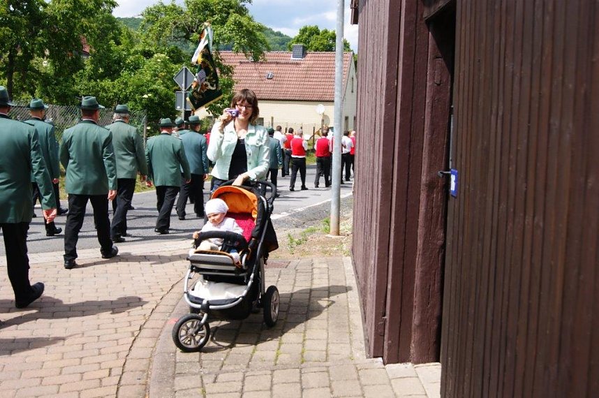 Sch&uuml;tzenfest in Obergebra