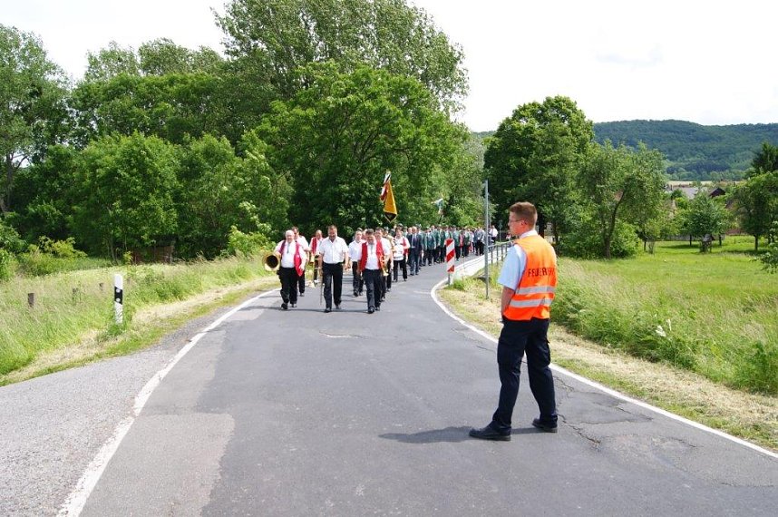 Sch&uuml;tzenfest in Obergebra