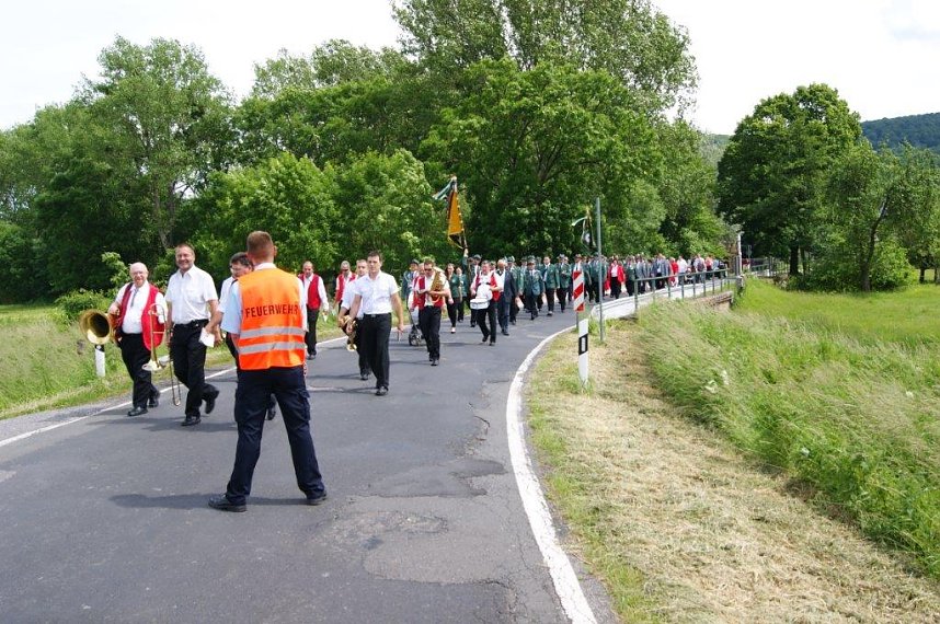 Sch&uuml;tzenfest in Obergebra