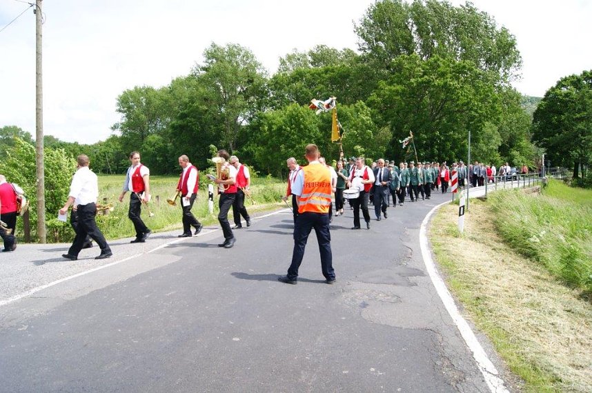 Sch&uuml;tzenfest in Obergebra