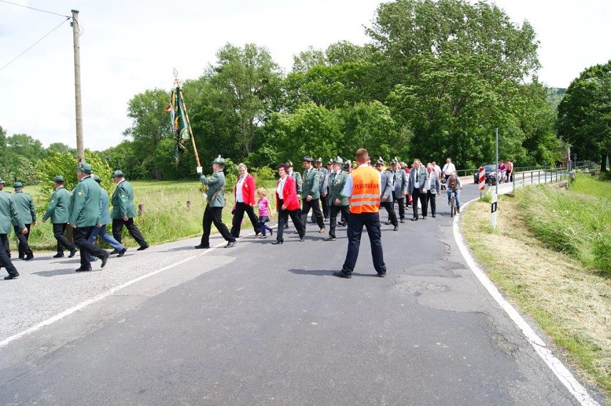 Sch&uuml;tzenfest in Obergebra