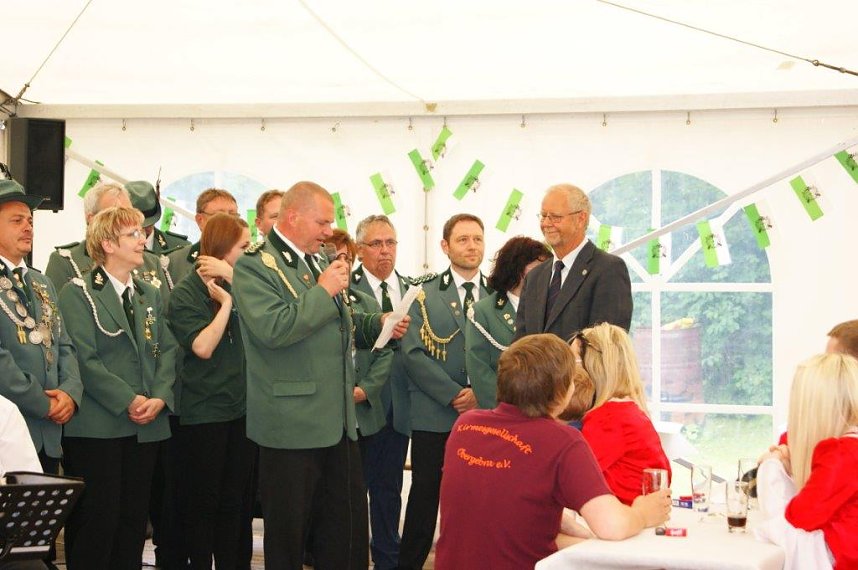 Sch&uuml;tzenfest in Obergebra