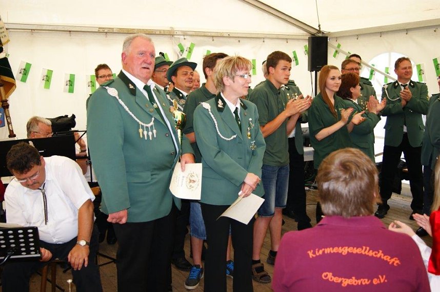 Sch&uuml;tzenfest in Obergebra