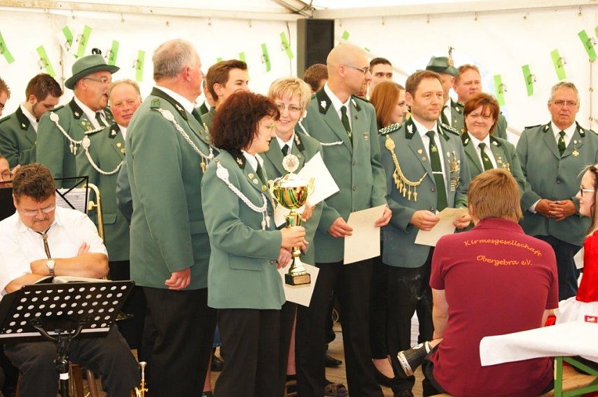 Sch&uuml;tzenfest in Obergebra