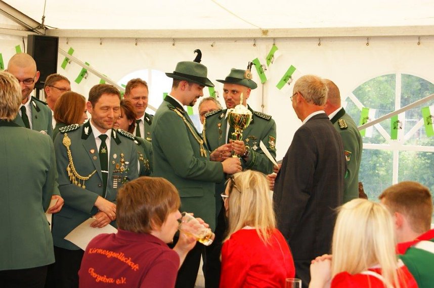 Sch&uuml;tzenfest in Obergebra